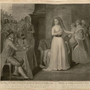 The Trial of Marie Antoinette, Queen of France, October 14, 1793