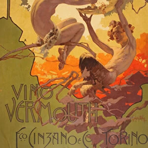 Vermouth Cinzano, 1901. Creator: Hohenstein, Adolfo (1854-1928)