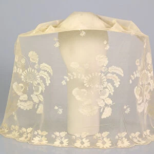 Wedding veil, British, 1846. Creator: Unknown