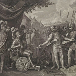 Wichmann II the Younger surrenders to Mieszko I of Poland, Late 18th century
