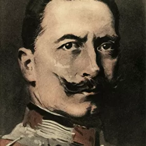 William II. German Emperor, 1910. Creator: Joseph Simpson