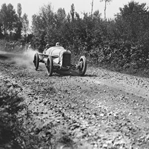 1921 French Grand Prix - Albert Guyot: Albert Guyot, 6th position, action