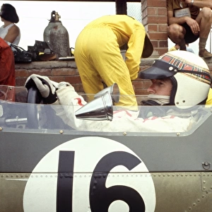 1968 South African Grand Prix - Jackie Stewart: Jackie Stewart, retired, action