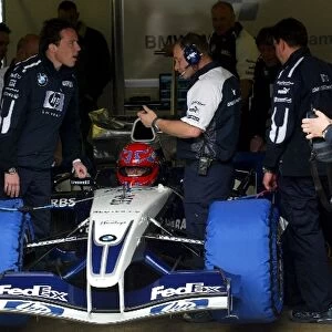 Formula BMW UK Championship: Tiff Needell drives the Williams BMW FW26 for Channel 5s fifth gear
