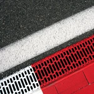 Formula One World Championship: Turn ten drain covers which came loose during the race causing the retirement of Juan Pablo Montoya McLaren