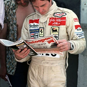 Gilles Villeneuve Formula One World Championship 1980 World ©LA