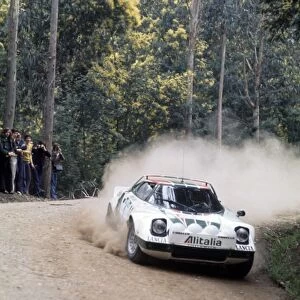 Portuguese Rally, Portugal. 10-14 March 1976: Sandro Munari / Silvio Maiga, 1st position