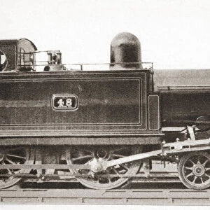 A North London railway engine. From The Pageant of the Century, published 1934