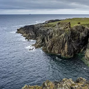 Rugged coastline of Achill Island, Wild Atlantic Way, Ireland