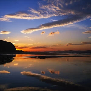 Sunset At Castlerock Beach, Co Derry, Ireland