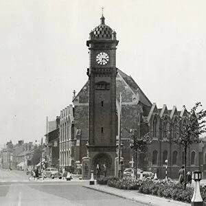 Carters Green Clock, West Bromwich. 13-10-1952