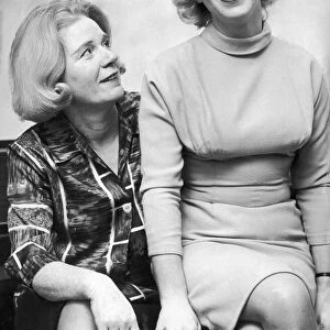 Kathy Kirby seen here with her mother 29th January 1964