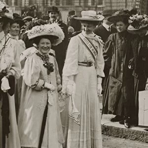 Lady Constance Lytton Suffragette RIGHT October 1909 Pictured during Suffragette