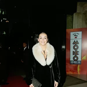 Martine McCutcheon Actress / Singer October 98 Arriving for the MOBO Awards at