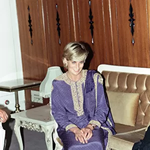 Princess Diana in Lahore, Pakistan. 23th May 1997