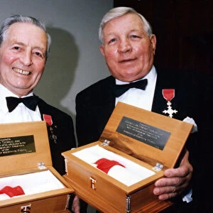 Stan Thomas (left), of Peters Food Service, (a Bedwas based baker