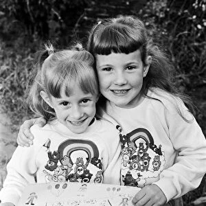 Talented twins Lianne (left) and Michelle Scott celebrated their sixth birthday with