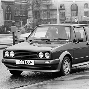 The VW Golf GTI 1800. 25th June 1982