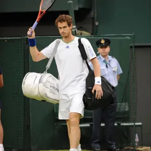 Andy Murray Arrives Print, Wimbledon 2011 Andy Murray Arrives Print, Wimbledon 2011