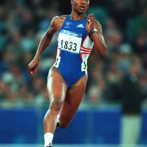 Denise Lewis 400 Metres Print Denise Lewis 400 Metres Print