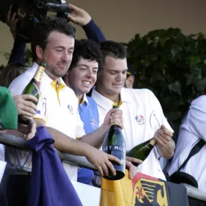 Graeme Mcdowell, Rory Mcilroy & Martin Kaymer Graeme Mcdo Graeme Mcdowell, Rory Mcilroy & Martin Kaymer Graeme Mcdo