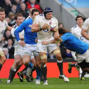 James Haskell Tackeld By Castrogiovanni James Haskell Tackeld By Castrogiovanni
