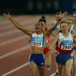 Kelly Holmes 1500 Metres Print, Olympic Stadium, Athens Kelly Holmes 1500 Metres Print, Olympic Stadium, Athens