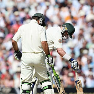 Mike Hussey & Ricky Ponting