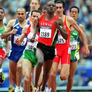 Noah Ngenyi 1500 Metres Print, Sydney Olympic Stadium Noah Ngenyi 1500 Metres Print, Sydney Olympic Stadium