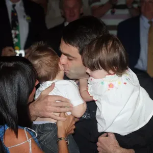 Ronnie O Sullivan, Jo, Lily & Ronnie Jnr Ronnie O Sullivan, Jo, Lily & Ronnie Jnr