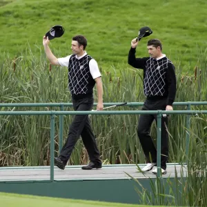 Ross Fisher & Padraig Harrington Ross Fisher & Padraig Harrington
