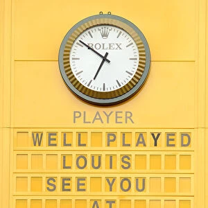 Scoreboard & Rolex Clock