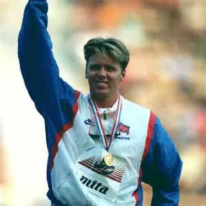 Steve Backley Wins European Javelin Print Steve Backley Wins European Javelin Print