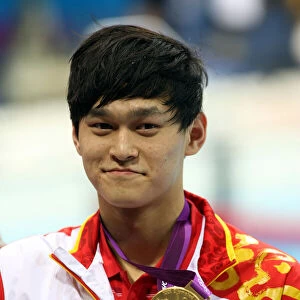 Sun Yang Wins Gold