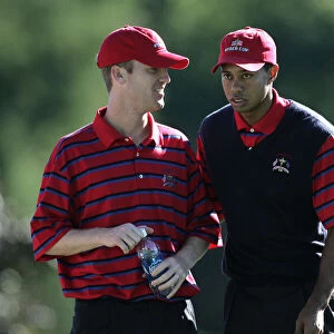Tiger Woods & Chris Riley