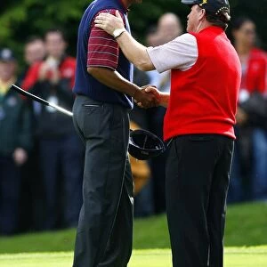 Tiger Woods & Ian Woosnam