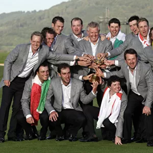 Victorious European Ryder Cup Team
