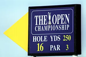 16th Prints: 16th Hole Sign
