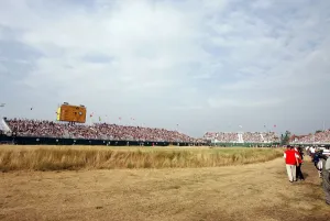 18th Green & Grandstands