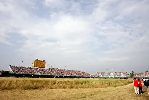 18th Green & Grandstands