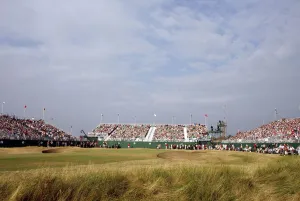 18th Green & Grandstands