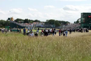 Rough Prints: 18th Hole From Rough