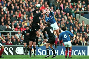 Line Out Prints: Abdelatif Benazzi, Norm Maxwell