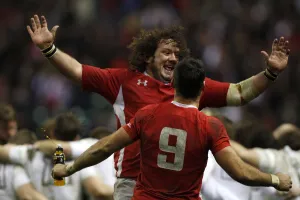 Victory Prints: Adam Jones & Mike Phillips Celebrate Victory