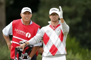 Adam Scott & Steve Williams