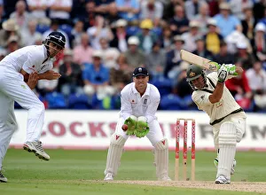 Alastair Cook, Matt Prior, Ricky Ponting and Andrew Straus