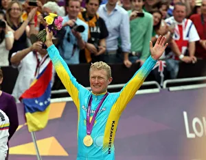 Gold Prints: Alexandr Vinokourov Takes Gold