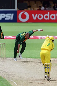 Allan Prints: Allan Donald & Steve Waugh