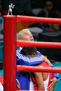 Coach Prints: Amir Khan & Coach Mick Jelley