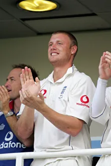 Andrew Flintoff On Balcony